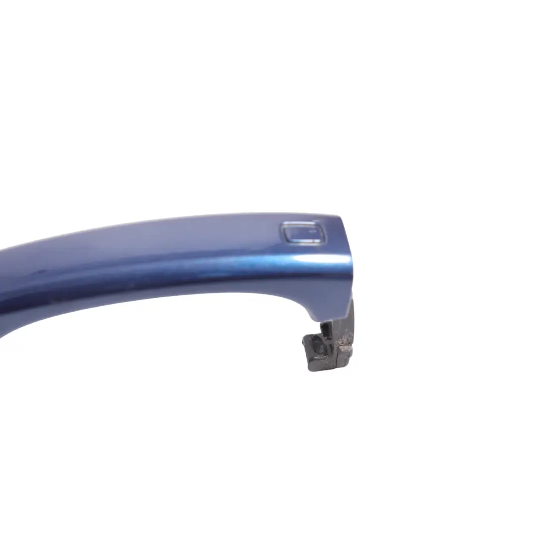 Audi Q5 8R Front Door Handle Exterior Right O/S Scuba Blue Metallic - X5Q - SKU RHD-8T0837205A-SCB - Part number 8T0837205A