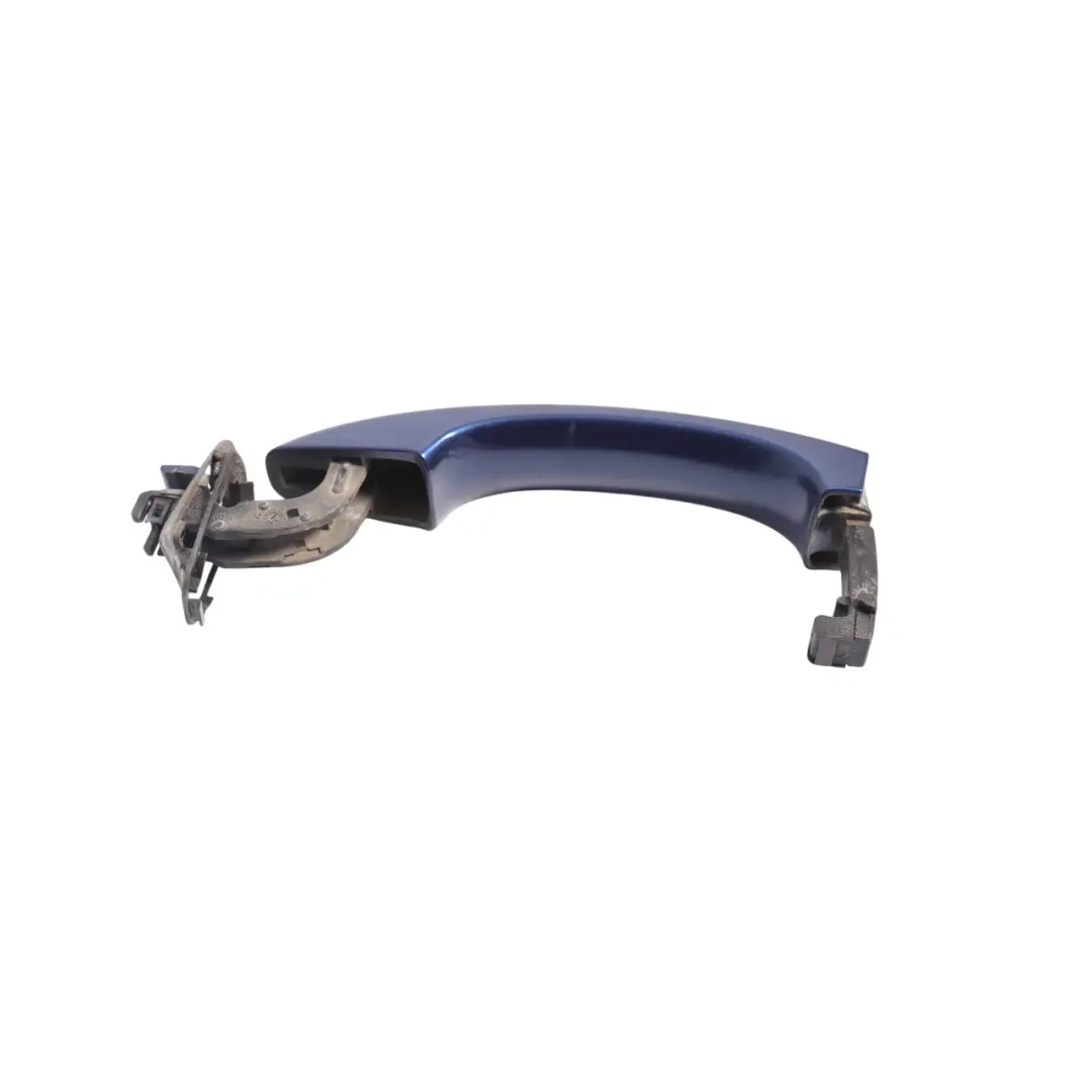 Audi Q5 8R Front Door Handle Exterior Right O/S Scuba Blue Metallic - X5Q - SKU RHD-8T0837205A-SCB - Part number 8T0837205A