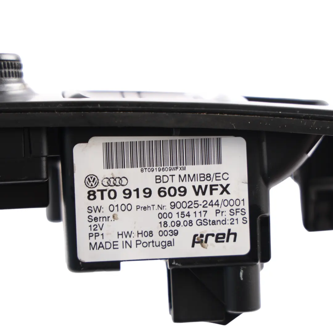 Sat Nav MMI Centre Console Cover Panel Switch Button to Audi A4 B8 A5 8T with Part number 8T0919609 Audi A4 B8 A5 8T Sat Nav MMI Centre Console Cover Panel Switch Button - SKU RHD-8T0919609-2 - Part number 8T0919609