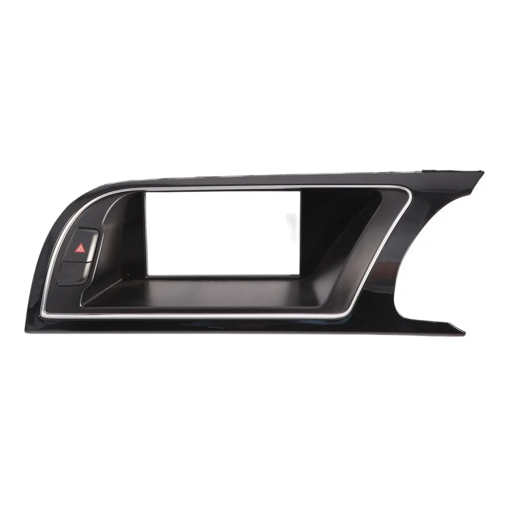 Audi A5 S5 8T Multimedia Display Screen Surround Trim Panel Black - SKU RHD-8T2857185F-1 - Part number 8T2857185F
