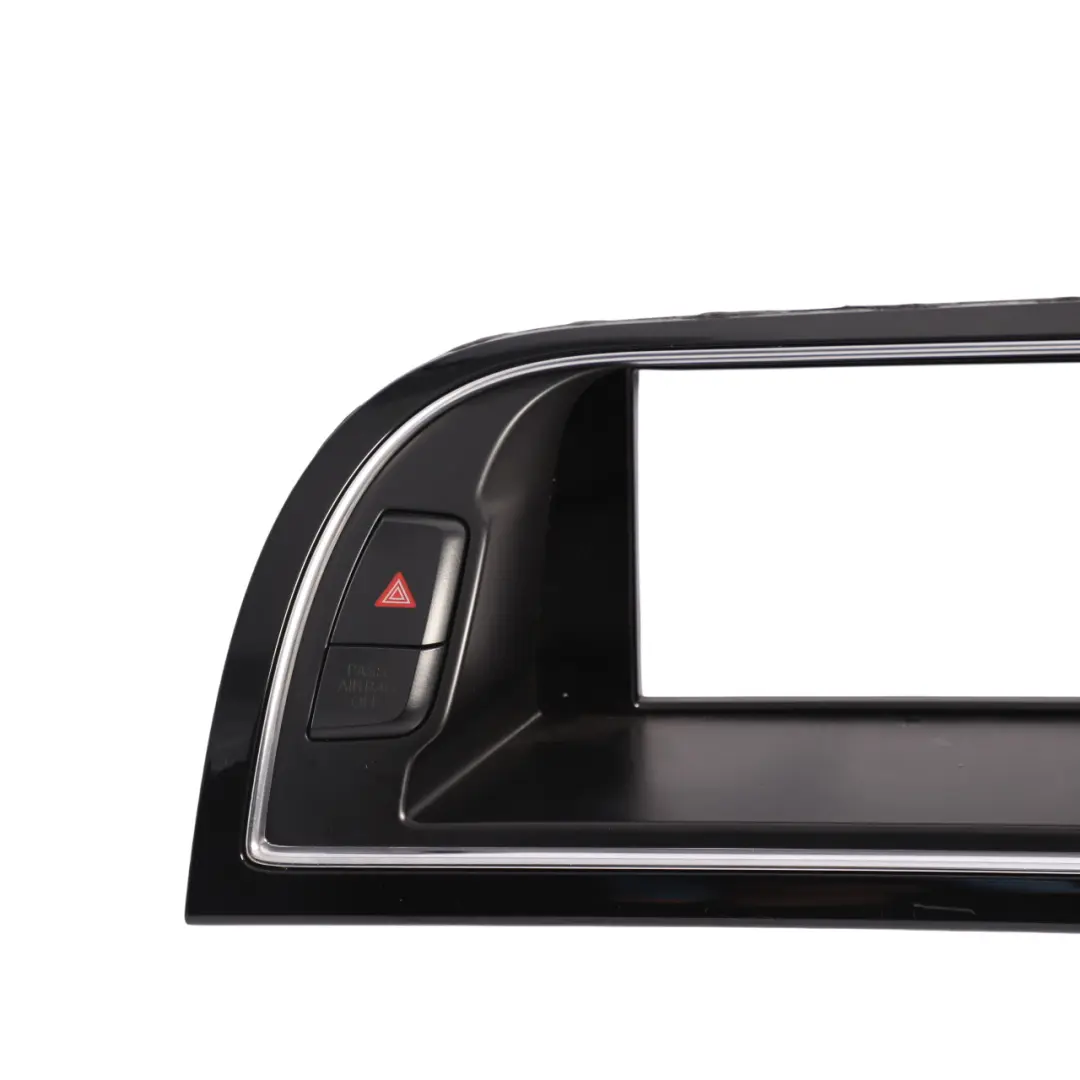 Multimedia Display Screen Surround Trim Panel Black to Audi A5 S5 8T with Part number 8T2857185F Audi A5 S5 8T Multimedia Display Screen Surround Trim Panel Black - SKU RHD-8T2857185F-1 - Part number 8T2857185F