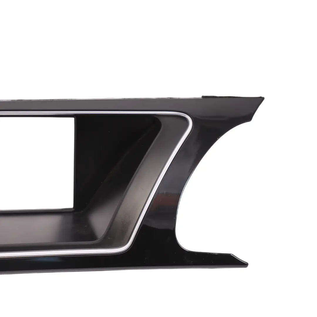 Audi A5 S5 8T Multimedia Display Screen Surround Trim Panel Black - SKU RHD-8T2857185F-1 - Part number 8T2857185F
