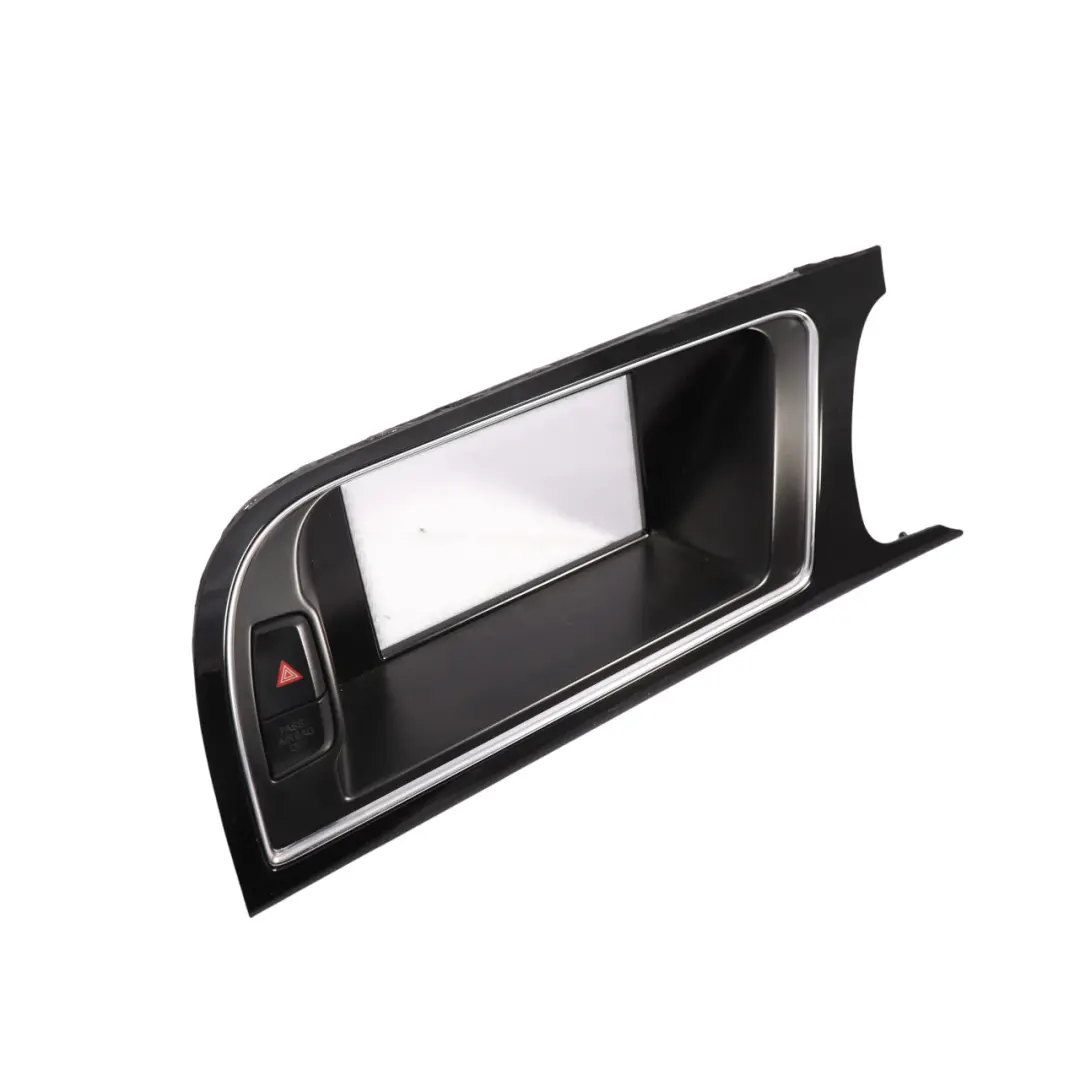 Audi A5 S5 8T Multimedia Display Screen Surround Trim Panel Black - SKU RHD-8T2857185F-1 - Part number 8T2857185F