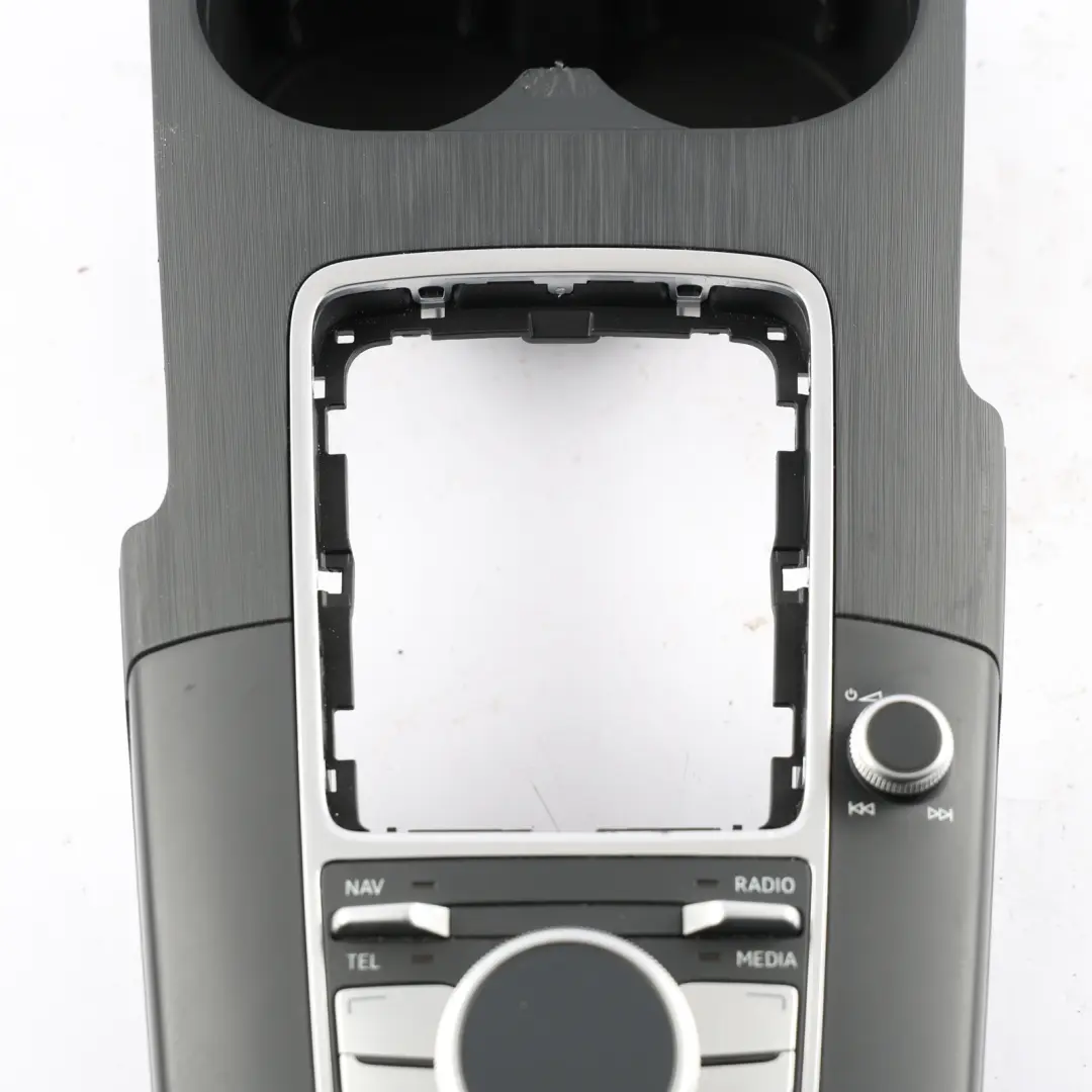 Centre Console Cup Holder Surround Trim Multimedia Control to Audi A3 8V with Part number 8V2864261A Audi A3 8V Centre Console Cup Holder Surround Trim Multimedia Control - SKU RHD-8V2864261A-1 - Part number 8V2864261A