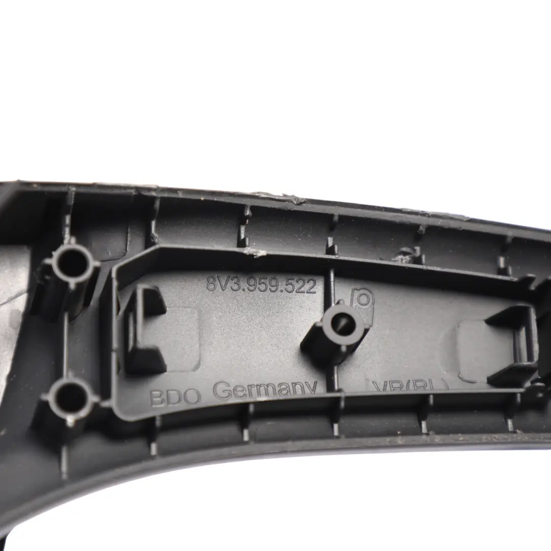 Audi A3 8V Driver's Side Window Switch Trim Panel Cover Black - SKU RHD-8V3959522-1 - Part number 8V3959522
