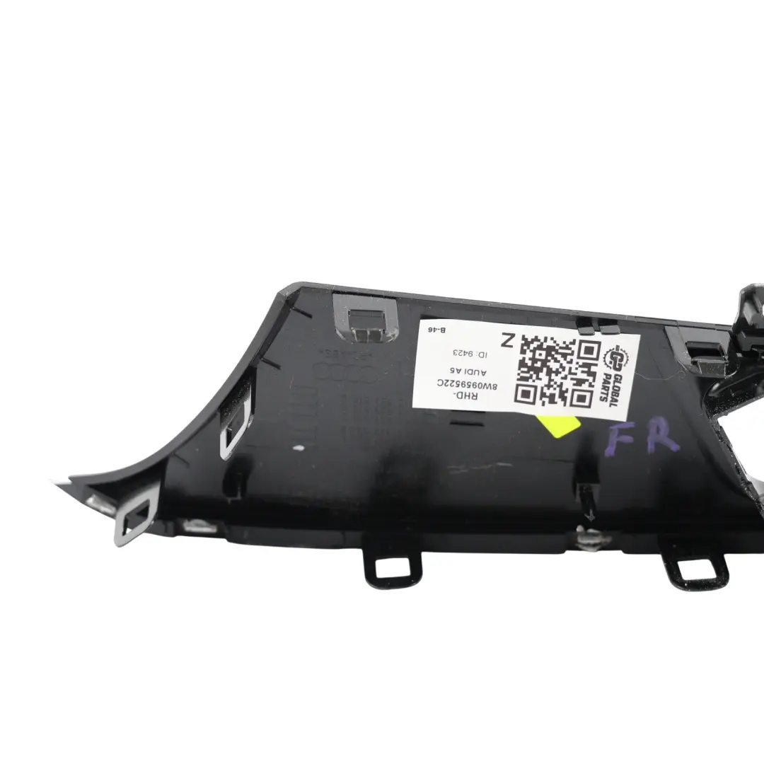Audi A5 F5 Interior Door Grab Handle Trim Cover Front Right O/S - SKU RHD-8W0959522C - Part number 8W0959522C