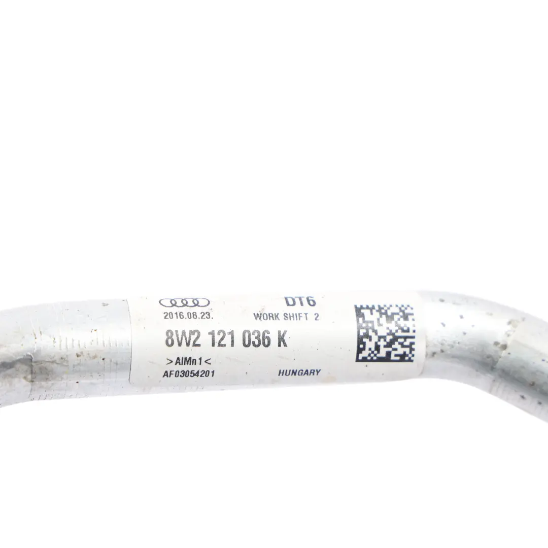 Audi A4 S4 B9 A5 S5 F5 Radiator Coolant Pipe Hose Line 3.0 Petrol - SKU RHD-8W2121036K - Part number 8W2121036K