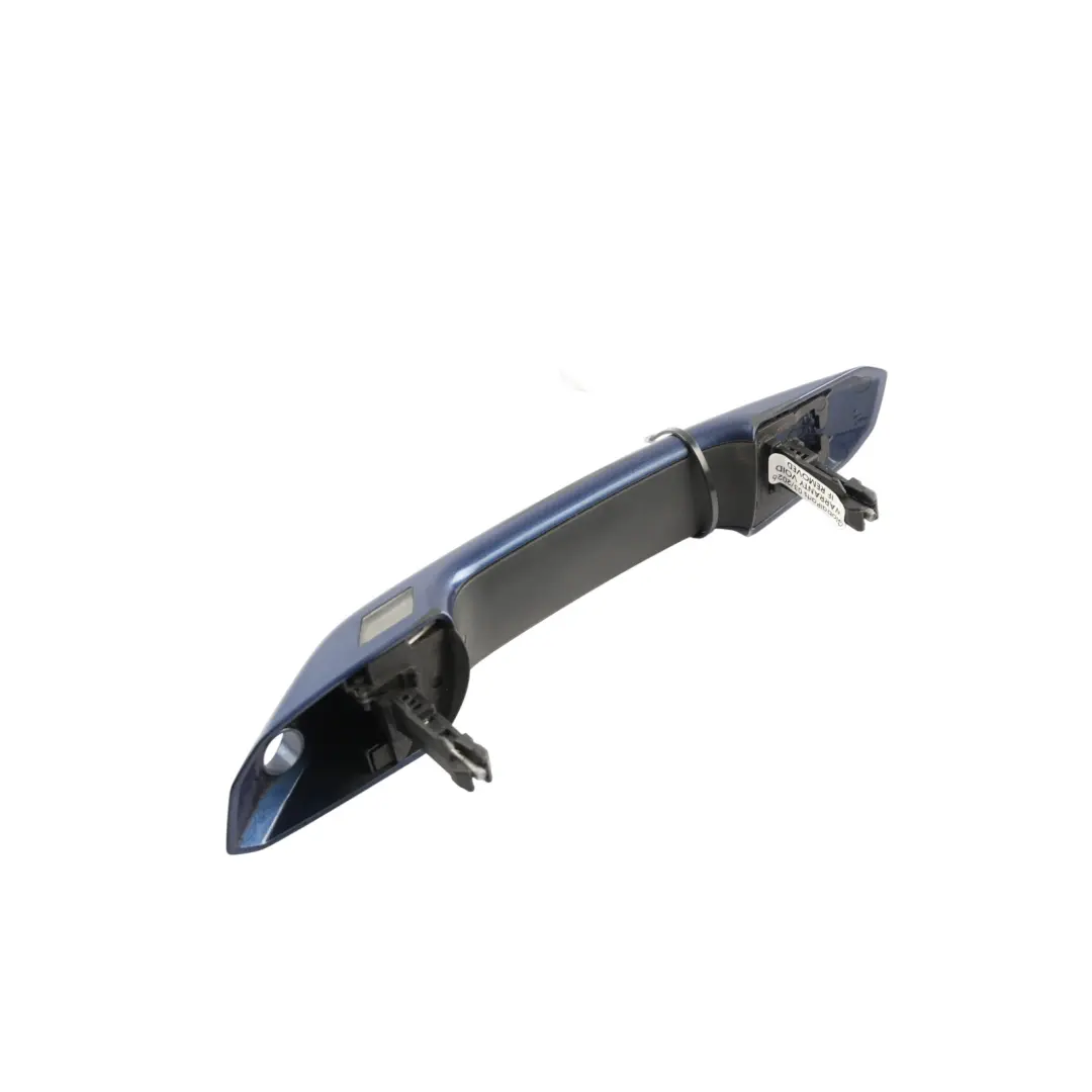 Audi A4 B9 Door Grab Handle Exterior Front Right O/S Scuba Blue X5Q - SKU RHD-8W2837240-SCB - Part number 8W2837240