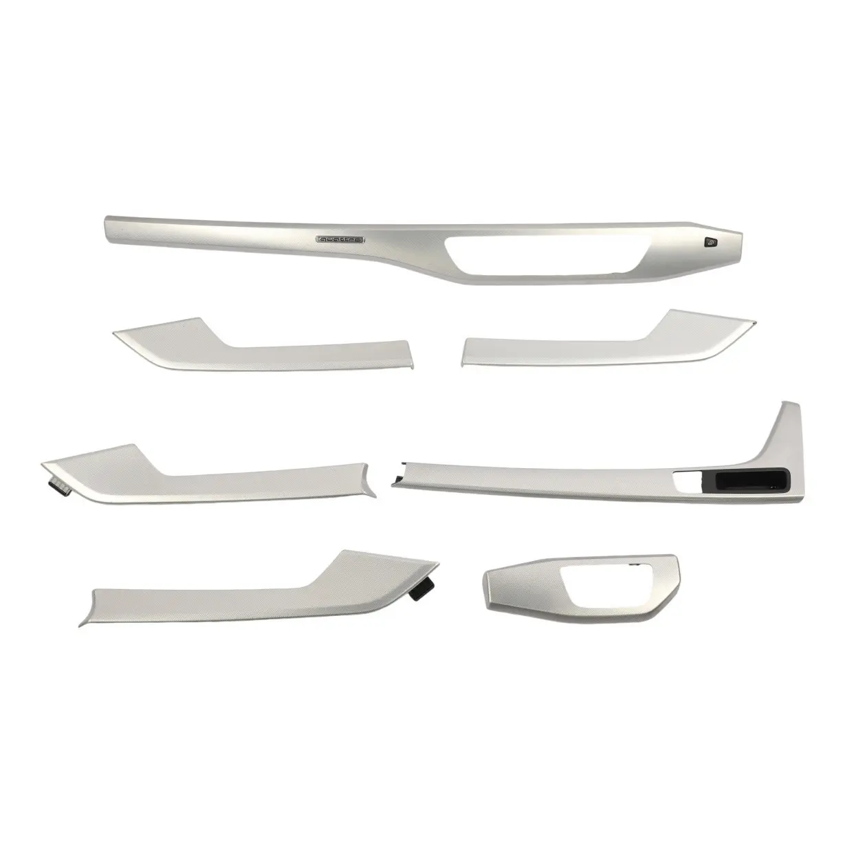 Audi A5 F5 Interior Dashboard Door Decor Trim Strip Cover Alu Silver 8W2853189Q