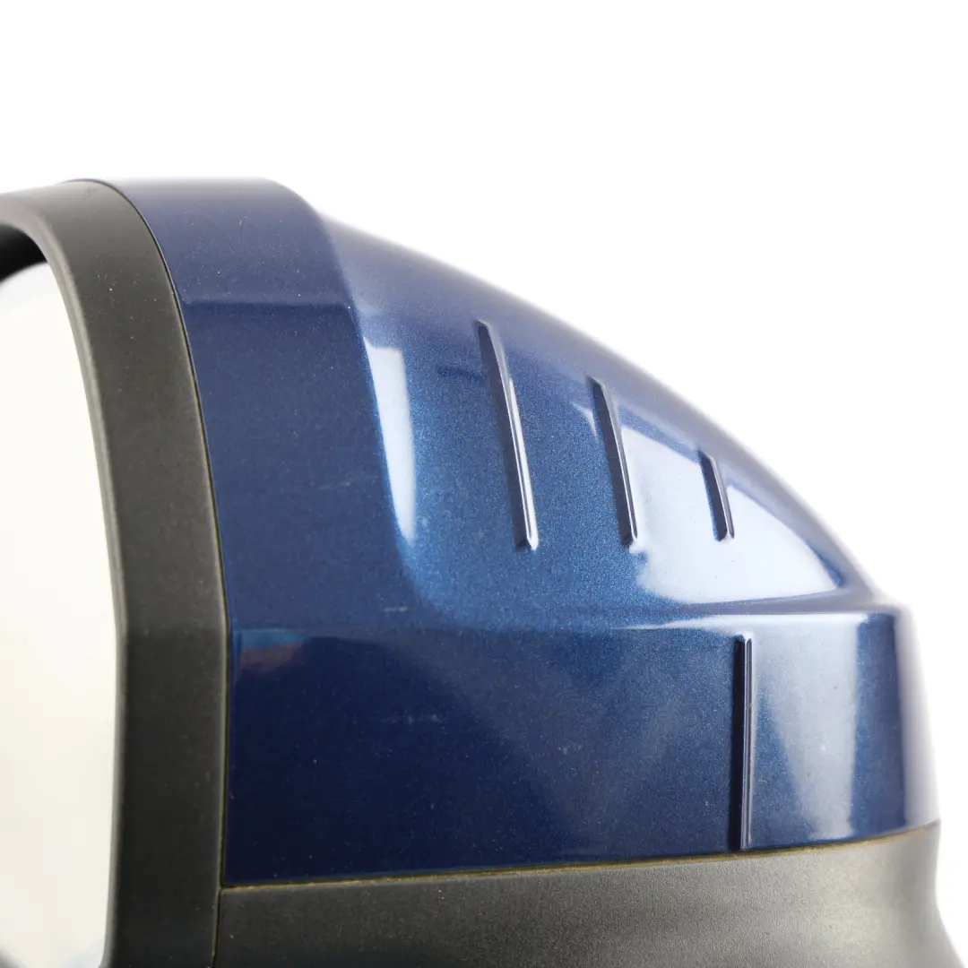 Audi A5 F5 Outer Door Wing Mirror Left N/S Scuba Blue Metallic - X5Q 8W8857410M - SKU RHD-8W8857409Q-SCB - Part number 8W8857409Q