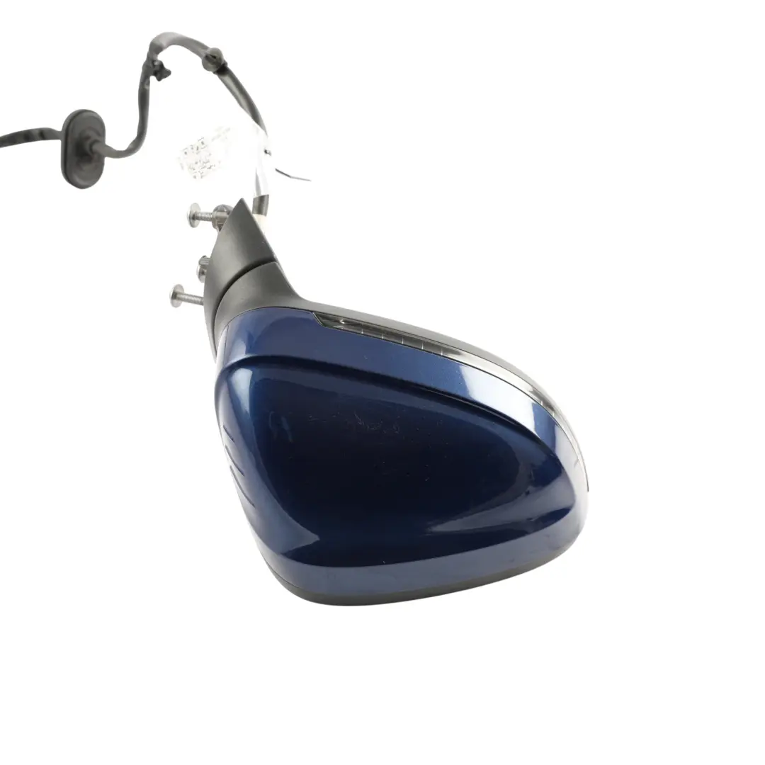 Outer Door Wing Mirror Right O/S Scuba Blue Metallic - X5Q to Audi A5 F5 with Part number 8W8857410M Audi A5 F5 Outer Door Wing Mirror Right O/S Scuba Blue Metallic - X5Q - SKU RHD-8W8857410M-SCB - Part number 8W8857410M