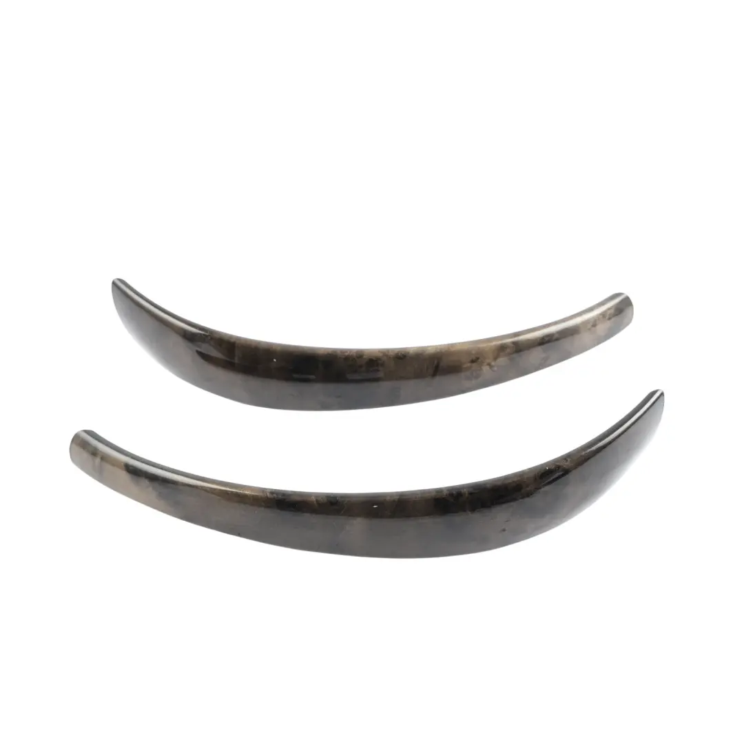 BMW E81 E82 Ashtray Interior Trim Set Dashboard Wood Poplar Grain Grey - SKU RHD-9121705 - Part number 9121705
