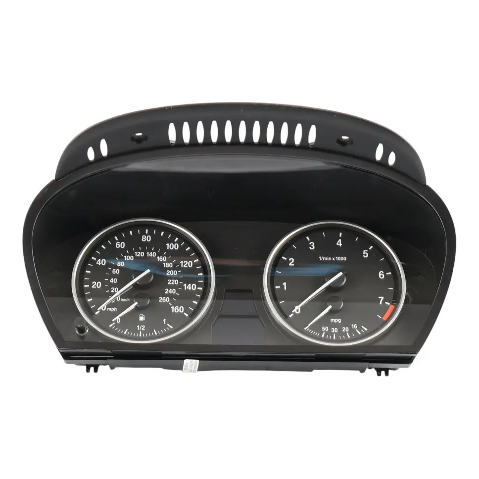 BMW 5 E60 E61 LCI Petrol Instrument Cluster Speedo Clocks Manual - SKU RHD-9153752-2 - Part number 9153752