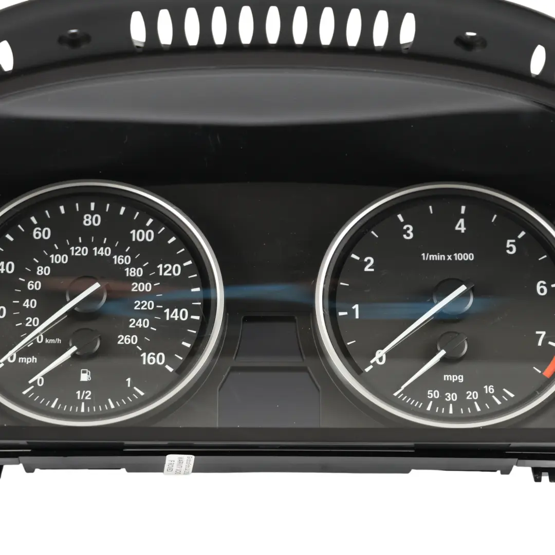 BMW 5 E60 E61 LCI Petrol Instrument Cluster Speedo Clocks Manual - SKU RHD-9153752-2 - Part number 9153752