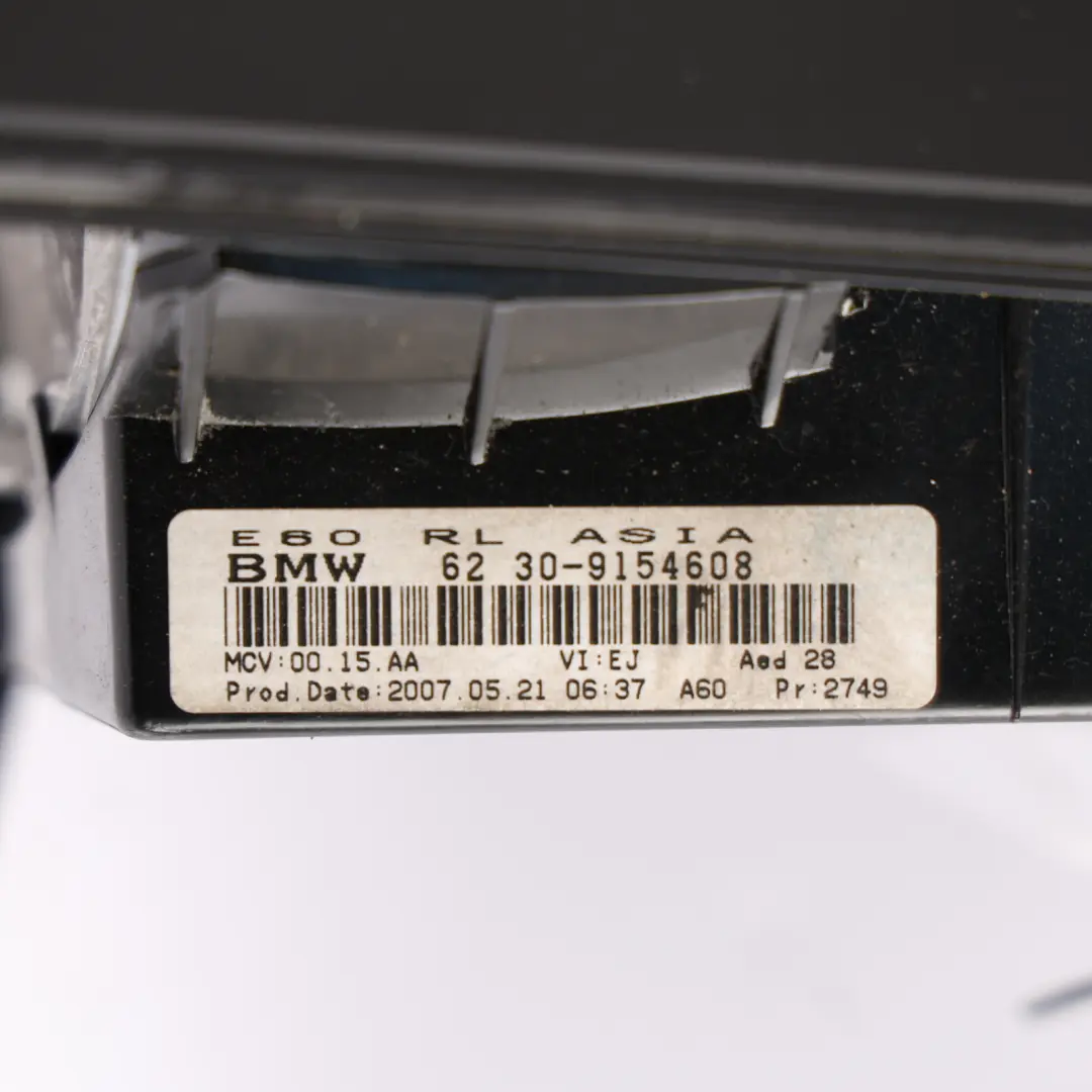 BMW E60 E61 Head Up Display Screen Control Unit Panel - SKU RHD-9154608 - Part number 9154608