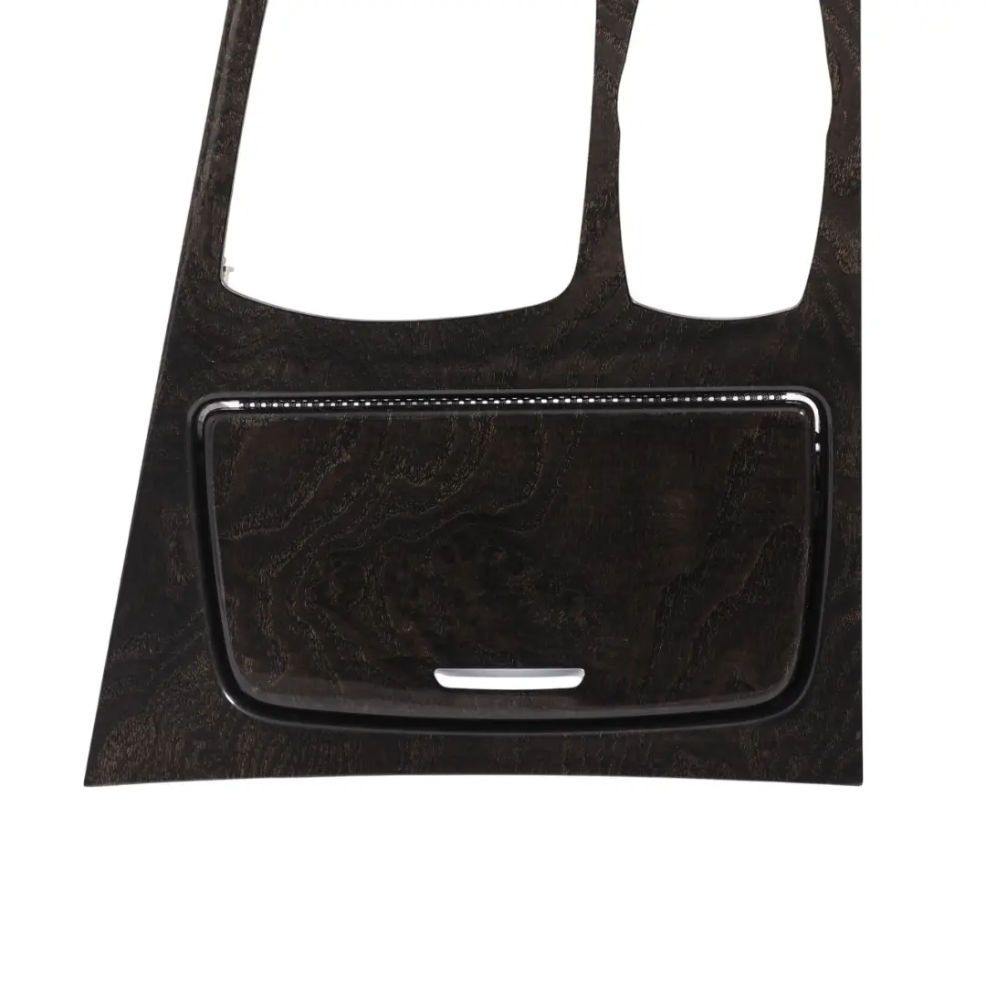 BMW F01 F02 Centre Console Surround Trim Cover Panel Wood Anthracite - SKU RHD-9173880-1 - Part number 9173880