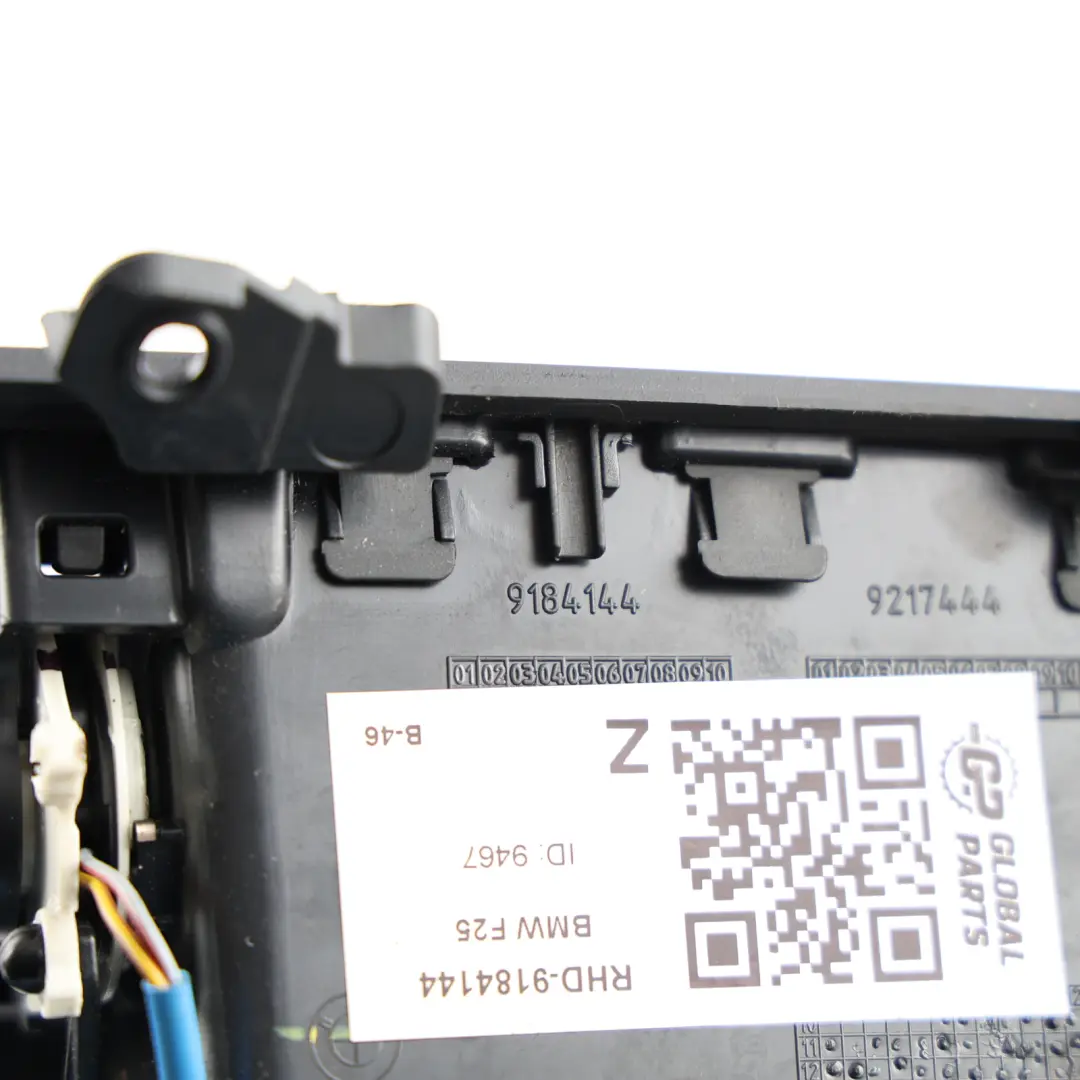 BMW X3 F25 X4 F26 Dashboard Air Vent Grille Nozzle Cover Trim Right O/S - SKU RHD-9184144 - Part number 9184144