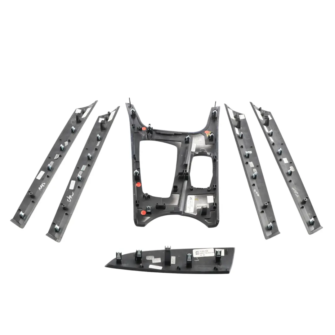 Centre Console Cover Trim Frame Fine Wood line Wave Set Kit to BMW X3 F25 with Part number 9200957 BMW X3 F25 Centre Console Cover Trim Frame Fine Wood line Wave Set Kit - SKU rhd-9200957-1 - Part number 9200957