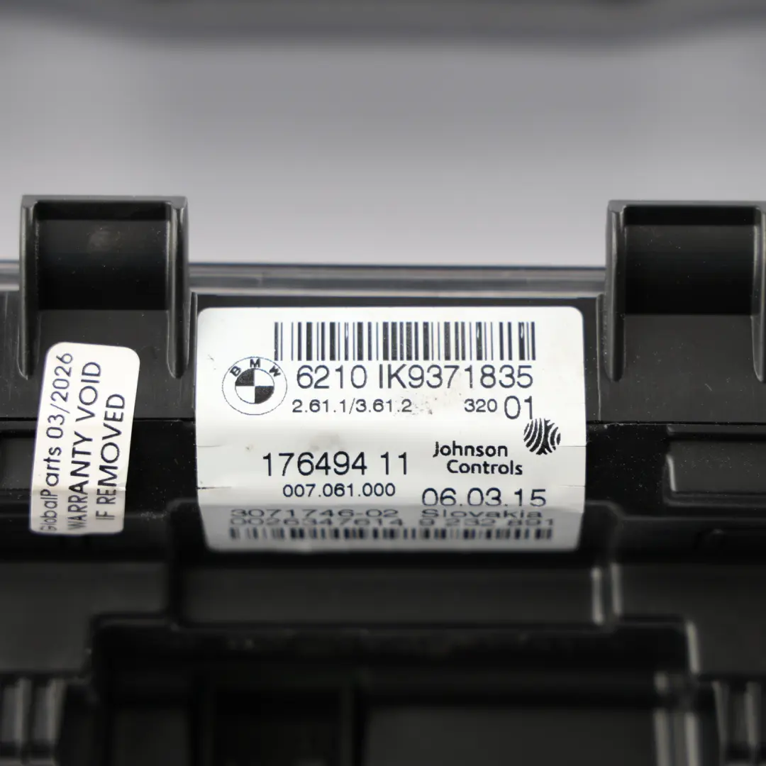 Instrument Cluster Speedo Meter Clocks Diesel Automatic 9371835 to BMW F20 F21 F45 with Part number 9232891 BMW F20 F21 F45 Instrument Cluster Speedo Meter Clocks Diesel Automatic 9371835 - SKU RHD-9232891-8 - Part number 9232891