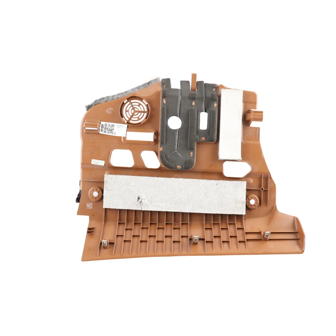 BMW F30 F31 F32 Cover Trim Panel Foot Control Sattel Brown 9218566 - SKU RHD-9240624-1 - Part number 9240624