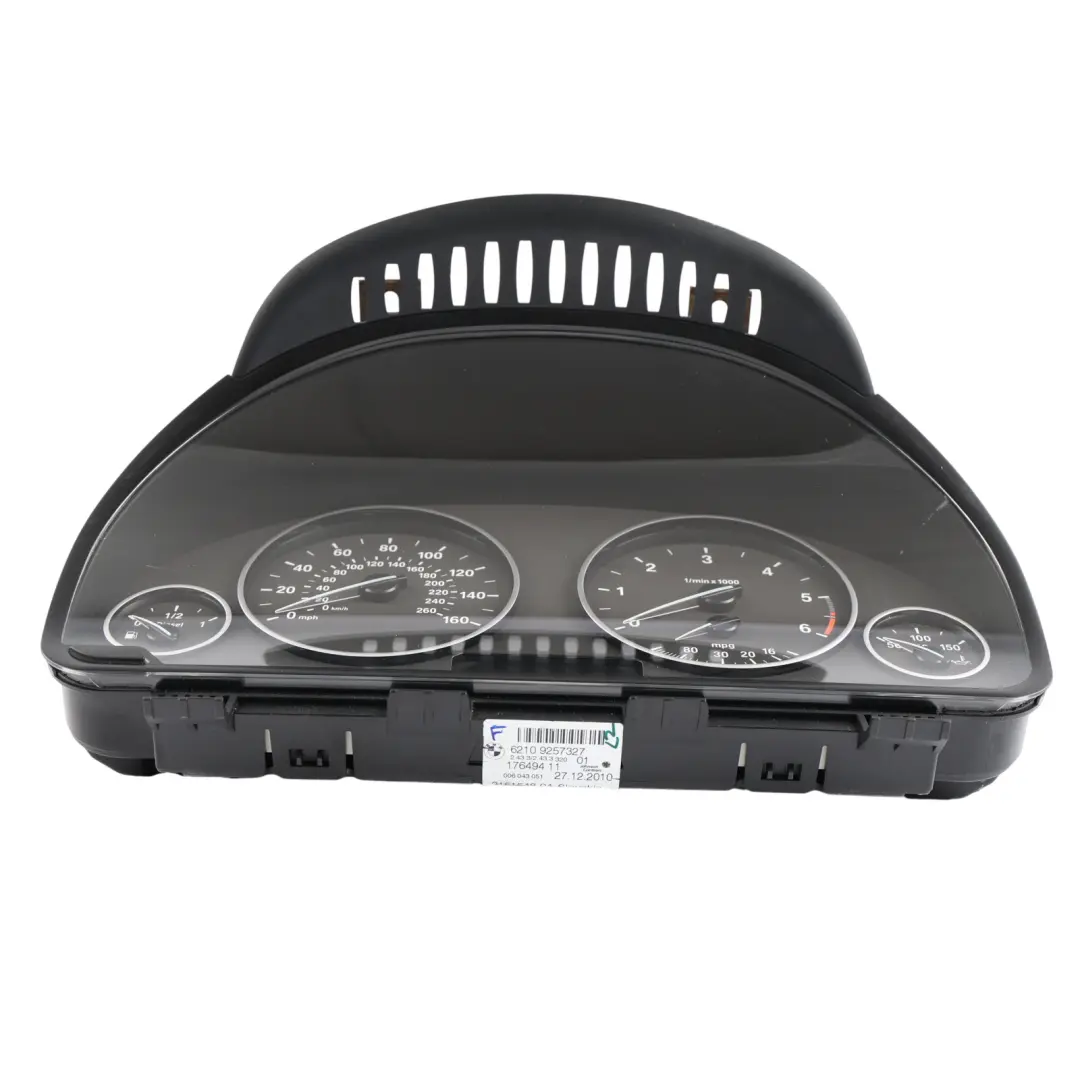 BMW X3 F25 Instrument Cluster Speedometer Speedo Clocks Diesel Automatic - SKU RHD-9257327 - Part number 9257327
