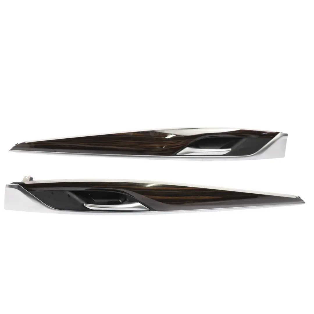 BMW G30 G31 Interior Trim Strip Set Dash Dashboard Cover Wood Fineline Ridge - SKU RHD-9378032-1 - Part number 9378032