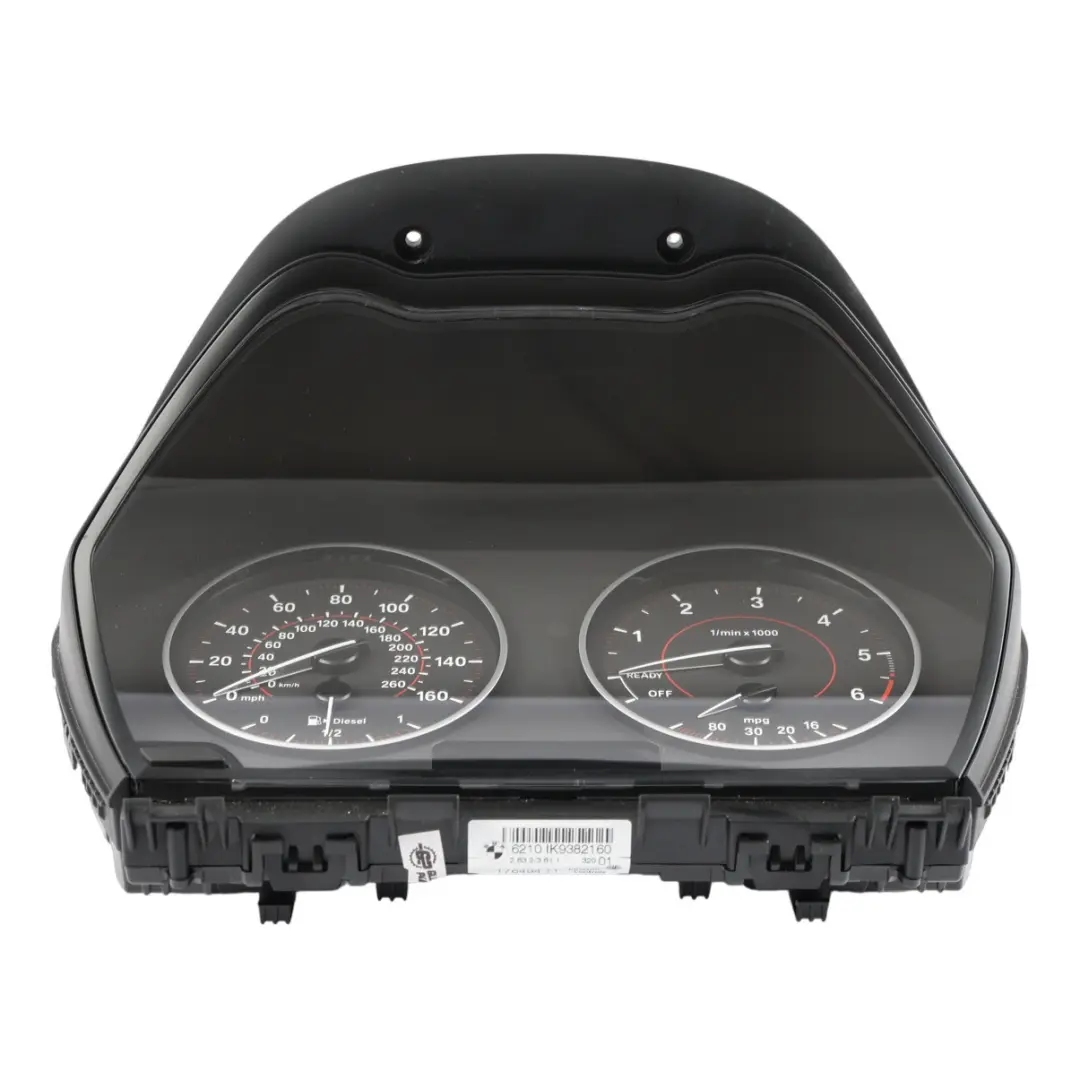 Instrument Cluster Speedo Clocks Meter Diesel Automatic to BMW F20 F21 F22 with Part number 9382160 BMW F20 F21 F22 Instrument Cluster Speedo Clocks Meter Diesel Automatic - SKU RHD-9382160-1 - Part number 9382160