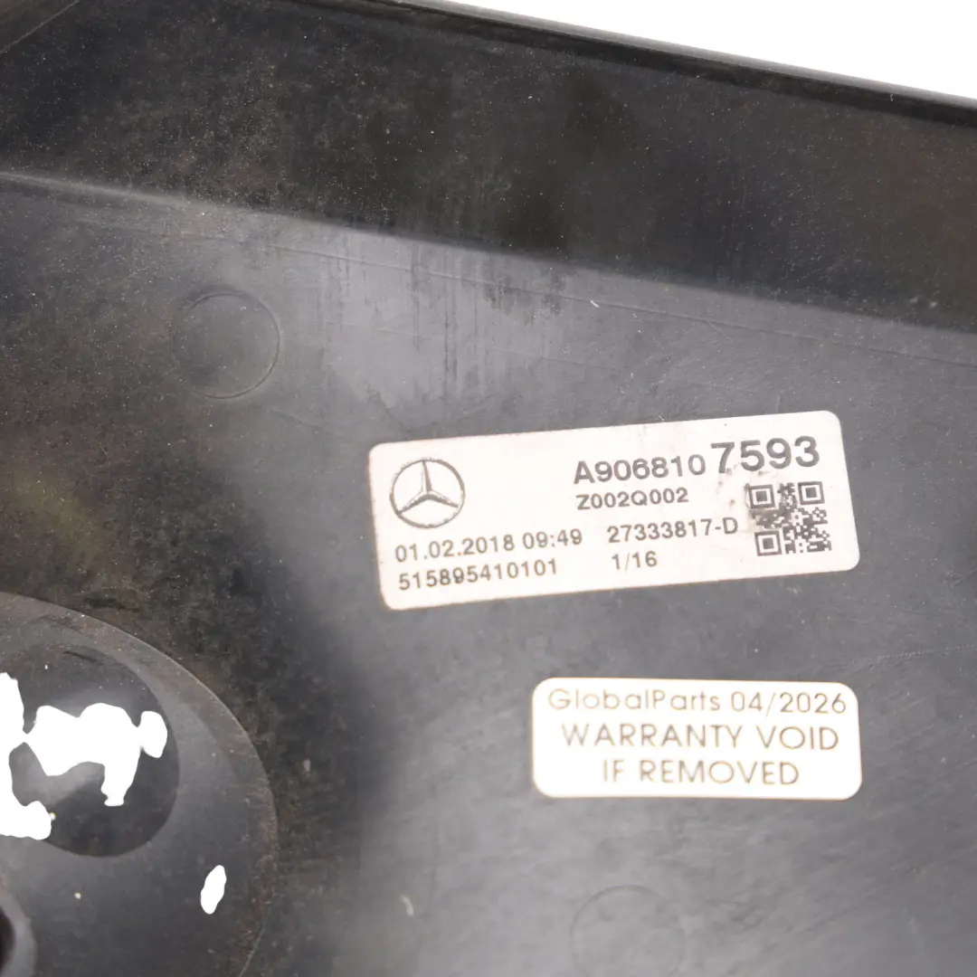 Wing Mirror Door Right O/S Outside Primed to Mercedes Sprinter W906 with Part number A0008107819 Mercedes Sprinter W906 Wing Mirror Door Right O/S Outside Primed - SKU RHD-A0008107819-4 - Part number A0008107819