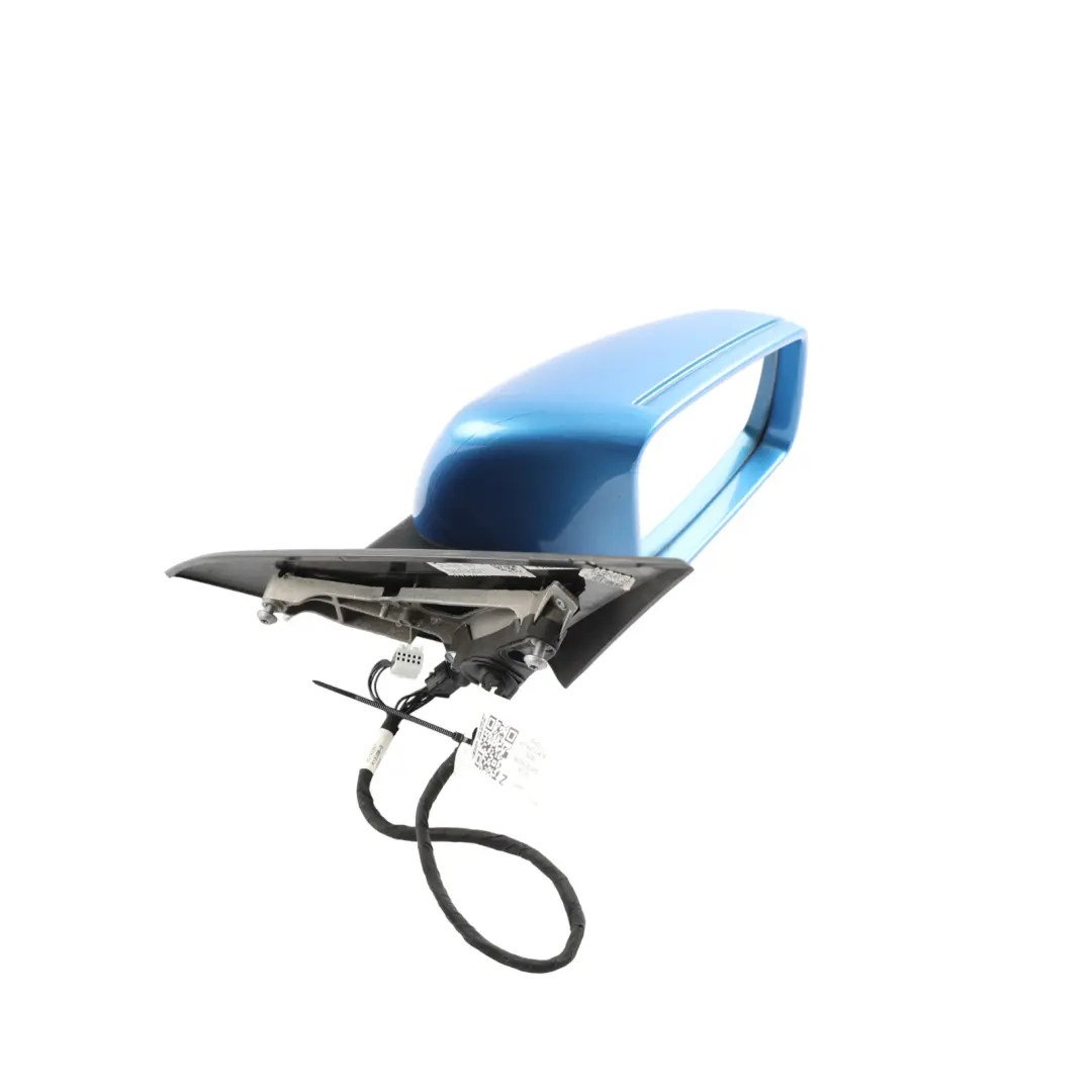 Wing Mirror Power Fold Right O/S South Seas Blue - 162 to Mercedes W176 with Part number A1768100476 Mercedes W176 Wing Mirror Power Fold Right O/S South Seas Blue - 162 - SKU RHD-A1768100476-SSB - Part number A1768100476