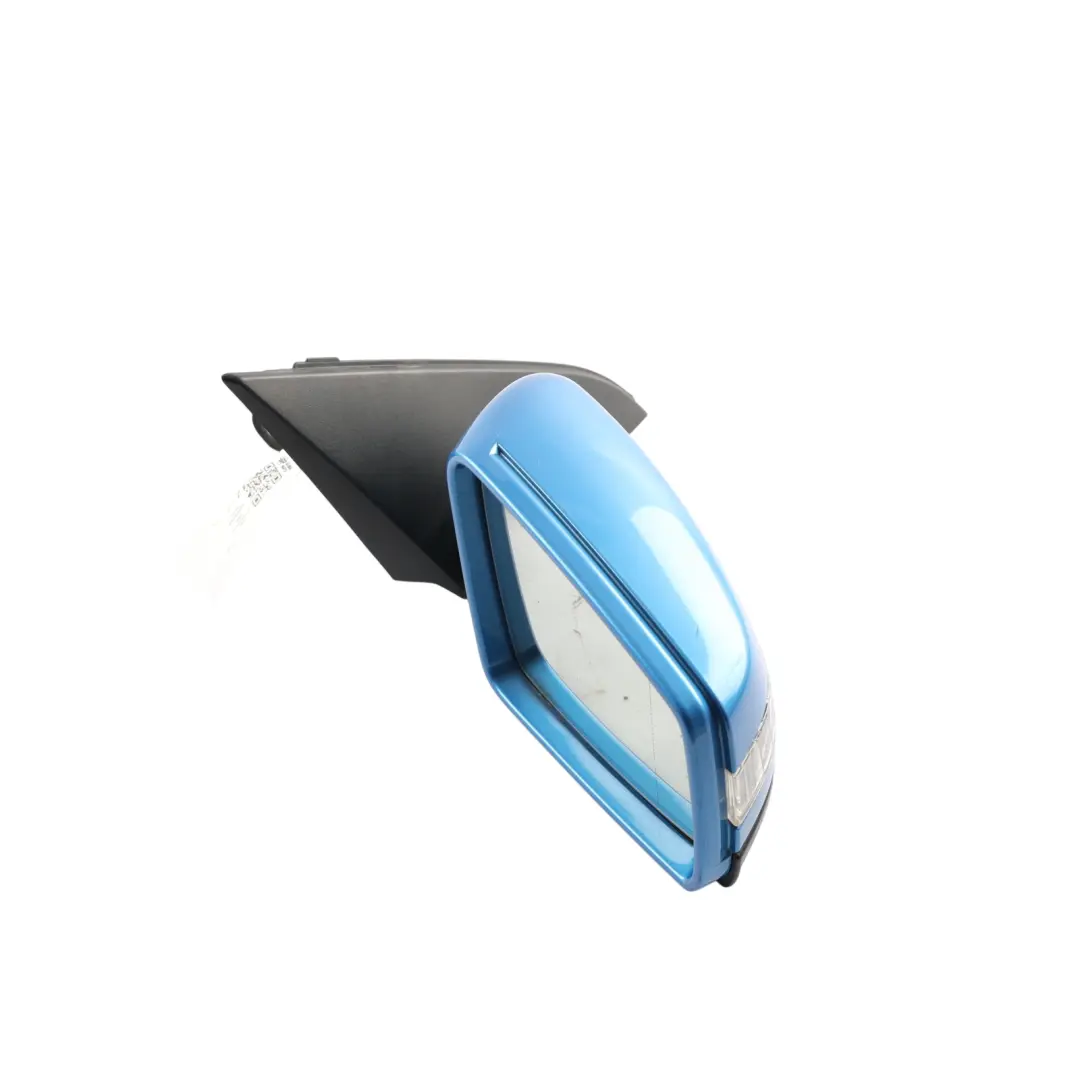 Mercedes W176 Wing Mirror Power Fold Right O/S South Seas Blue - 162 - SKU RHD-A1768100476-SSB - Part number A1768100476