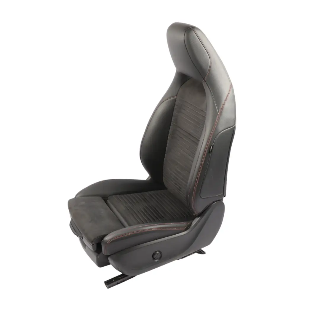 Mercedes W176 Sports Seat Heated Electric Front Left N/S Fabric Microfibre Black - SKU RHD-A1769109101-4 - Part number A1769109101