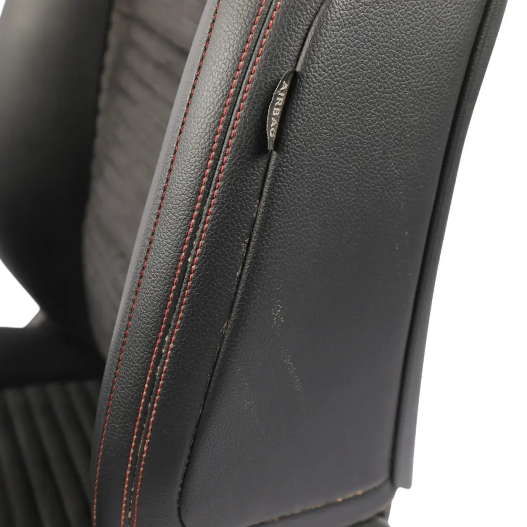 Mercedes W176 Sports Seat Heated Electric Front Left N/S Fabric Microfibre Black - SKU RHD-A1769109101-4 - Part number A1769109101