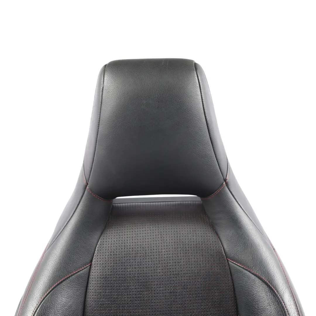 Front Right O/S Electric Heated Leather Microfibre Black to Mercedes C117 Seat with Part number A1769109601 Mercedes C117 Seat Front Right O/S Electric Heated Leather Microfibre Black - SKU RHD-A1769109601-2 - Part number A1769109601