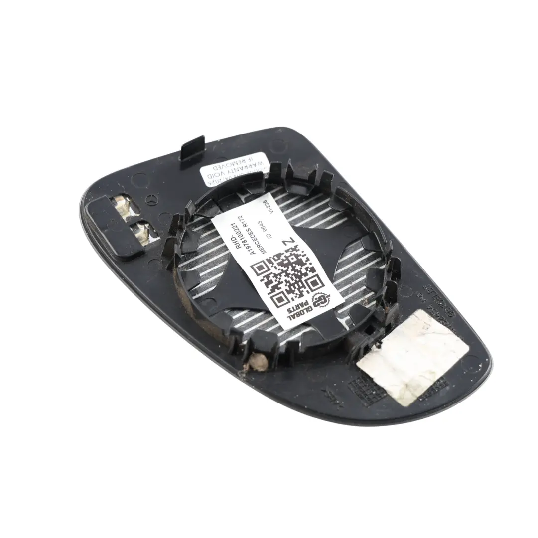 Mercedes SLK R172 R231 Exterior Mirror Glass Front Right O/S - SKU RHD-A1978100221 - Part number A1978100221