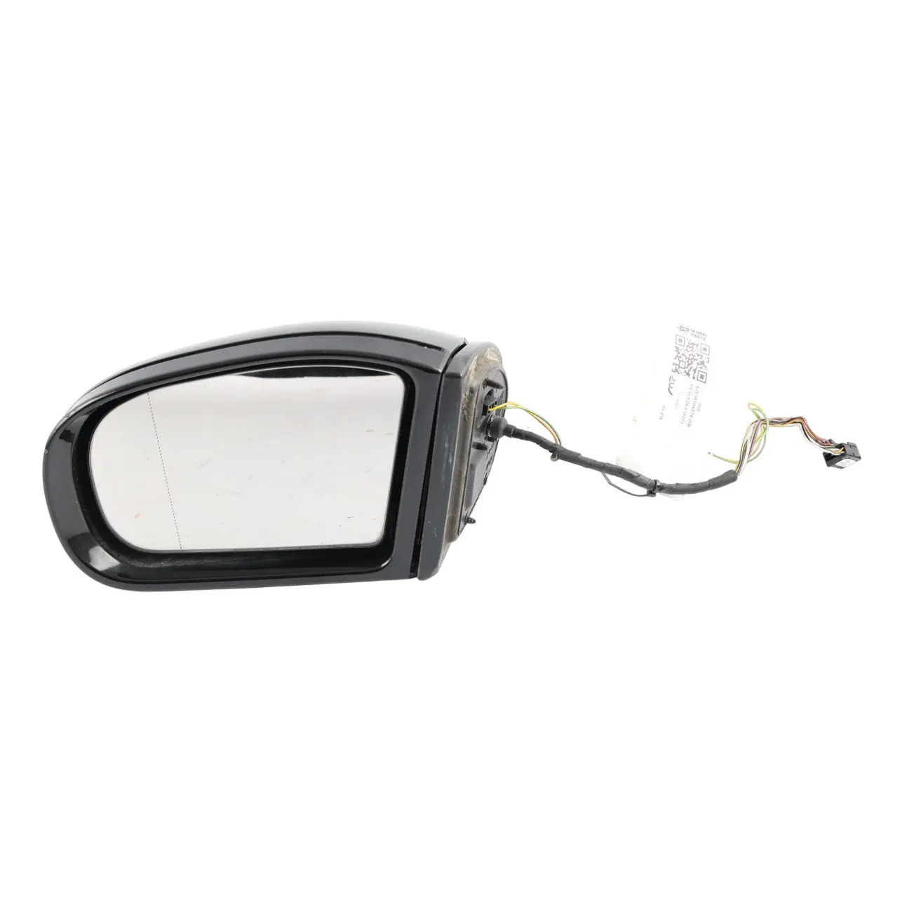 Mercedes W203 Wing Mirror Power Fold Door Left N/S Obsidian Black Metallic - 197