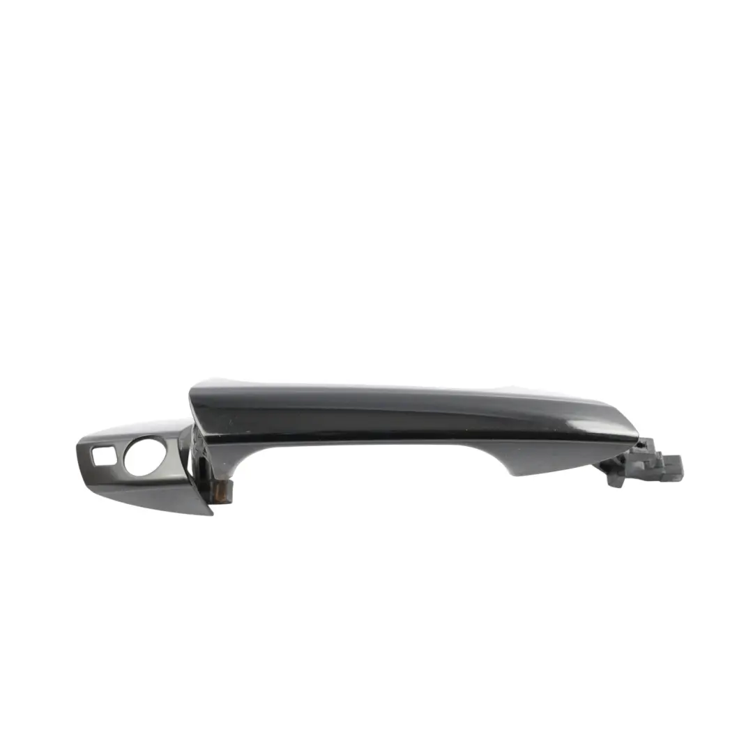 Front Door Grab Handle Right O/S Obsidian Black Metallic-197 to Mercedes R172 W176 with Part number A2047600270 Mercedes R172 W176 Front Door Grab Handle Right O/S Obsidian Black Metallic-197 - SKU RHD-A2047600270-OB - Part number A2047600270