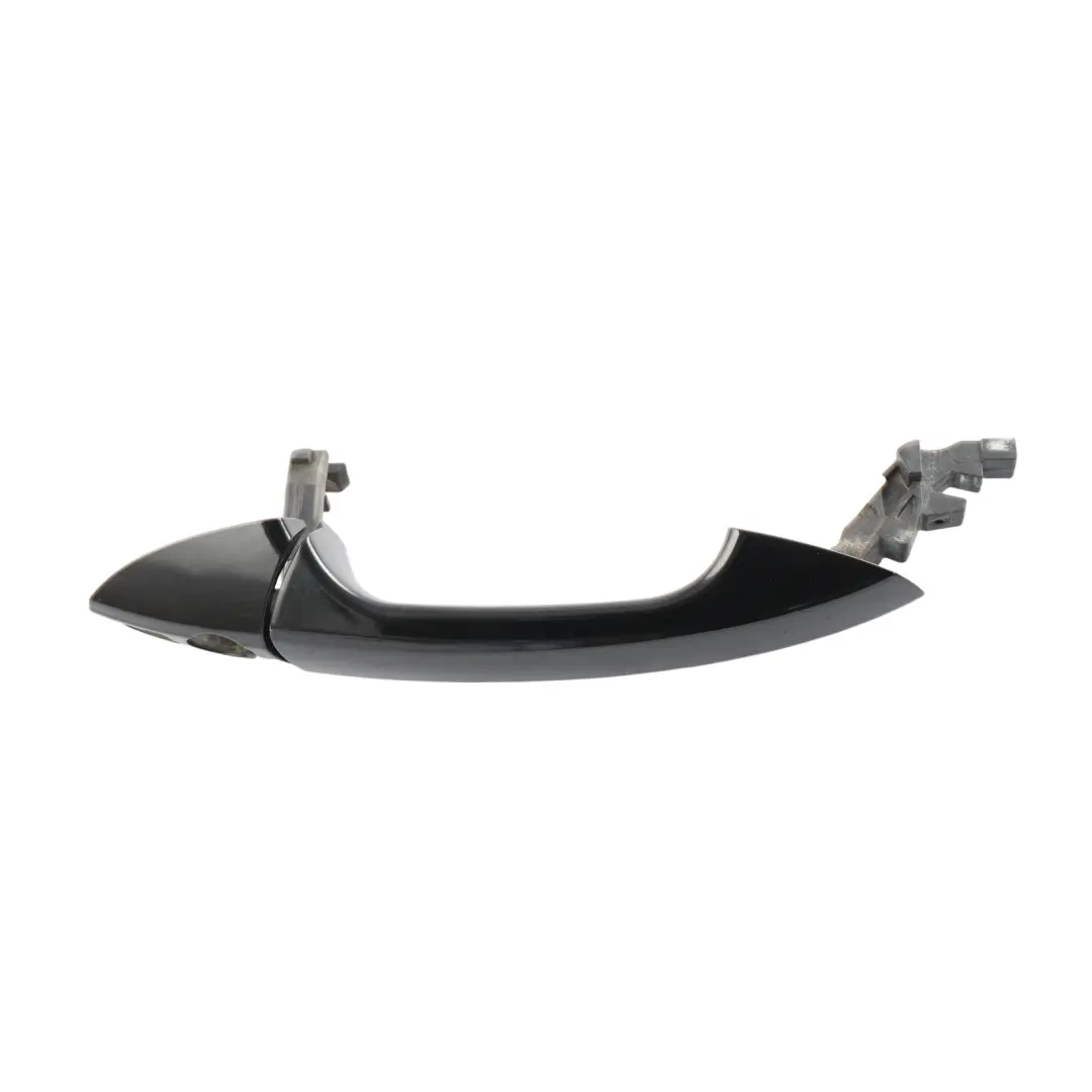 Front Door Grab Handle Right O/S Obsidian Black Metallic-197 to Mercedes R172 W176 with Part number A2047600270 Mercedes R172 W176 Front Door Grab Handle Right O/S Obsidian Black Metallic-197 - SKU RHD-A2047600270-OB - Part number A2047600270