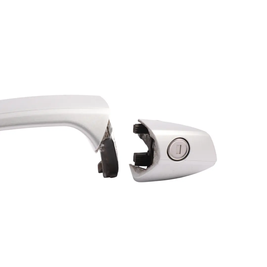 Door Handle Grab Front Right O/S Polar Silver Metallic - 761 to Mercedes W176 W204 with Part number A2047601470 Mercedes W176 W204 Door Handle Grab Front Right O/S Polar Silver Metallic - 761 - SKU RHD-A2047601470-PLS - Part number A2047601470