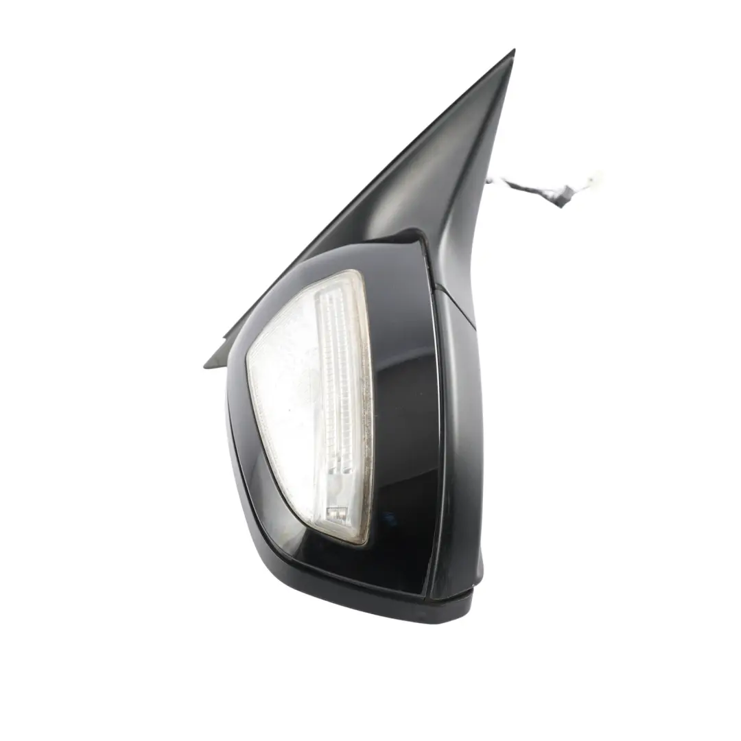 Wing Mirror Power Fold Auto Dip Right Door O/S Obsidian Black 197 to Mercedes W204 with Part number A2048100476 Mercedes W204 Wing Mirror Power Fold Auto Dip Right Door O/S Obsidian Black 197 - SKU RHD-A2048100476-OB - Part number A2048100476