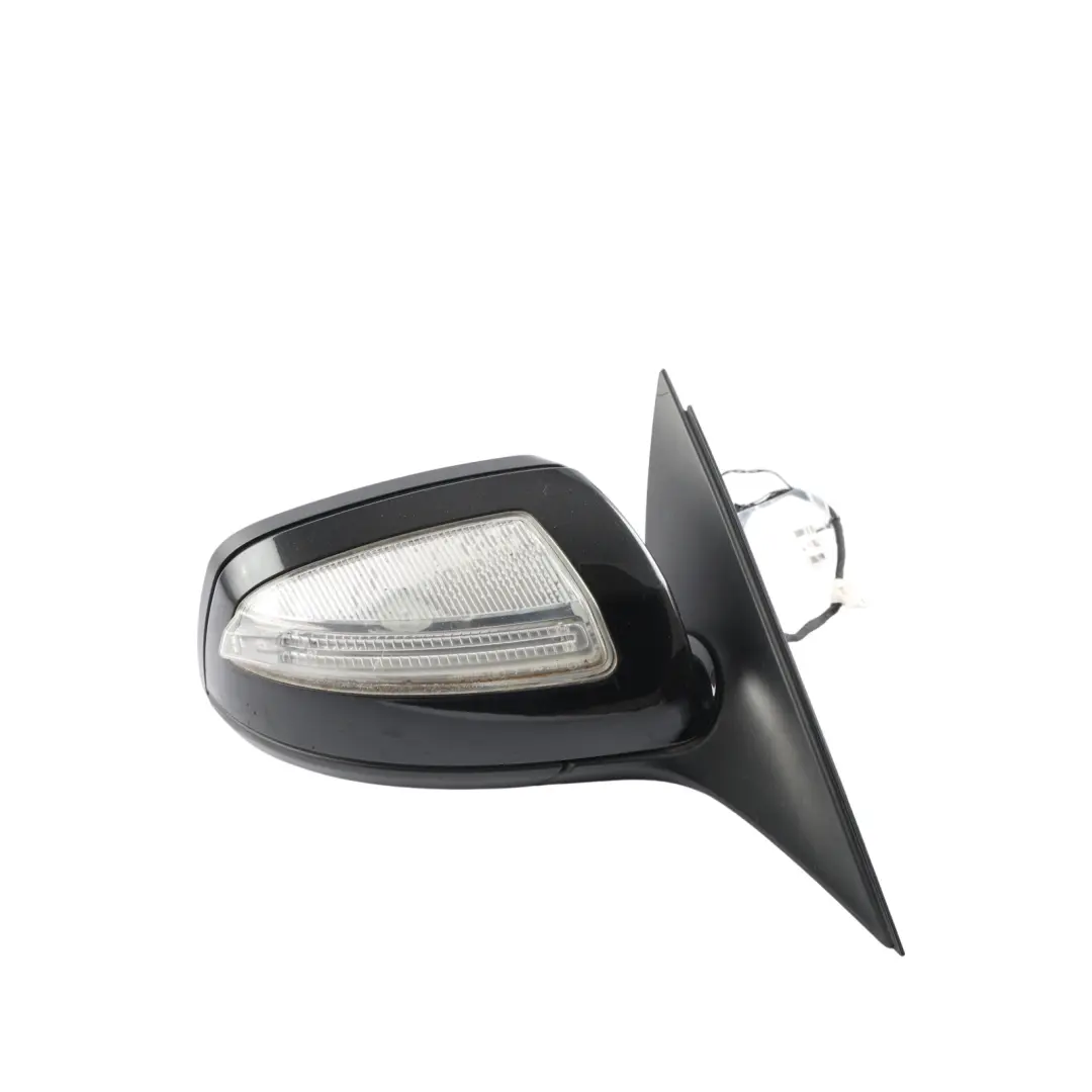 Wing Mirror Power Fold Auto Dip Right Door O/S Obsidian Black 197 to Mercedes W204 with Part number A2048100476 Mercedes W204 Wing Mirror Power Fold Auto Dip Right Door O/S Obsidian Black 197 - SKU RHD-A2048100476-OB - Part number A2048100476