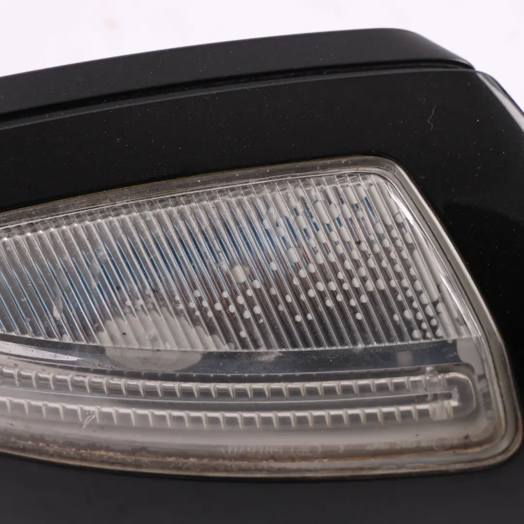 Mercedes W204 Wing Mirror Power Fold Auto Dip Right Door O/S Obsidian Black 197 - SKU RHD-A2048100476-OB - Part number A2048100476