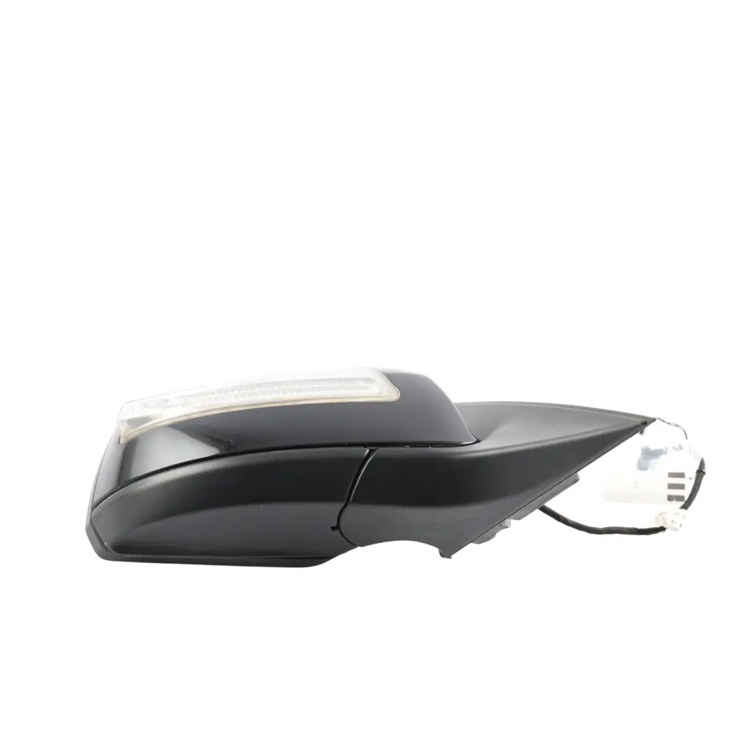 Mercedes W204 Wing Mirror Power Fold Auto Dip Right Door O/S Obsidian Black 197 - SKU RHD-A2048100476-OB - Part number A2048100476