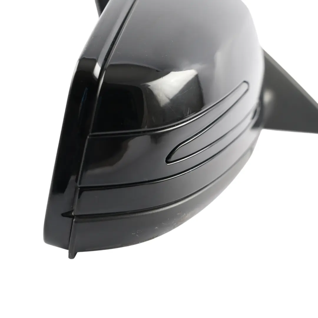 Mercedes W204 Side View Wing Mirror Electric Right O/S Black A2048103776 - SKU RHD-A2048103876-BLK - Part number A2048103876