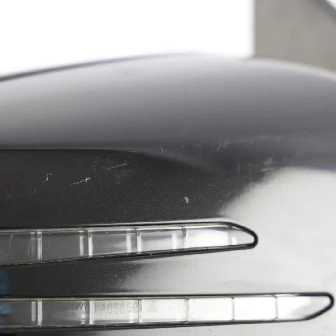 Wing Mirror Door Right O/S Power Fold Auto Dip Obsidian Black 197 to Mercedes W204 with Part number A2048104076 Mercedes W204 Wing Mirror Door Right O/S Power Fold Auto Dip Obsidian Black 197 - SKU RHD-A2048104076-OB - Part number A2048104076