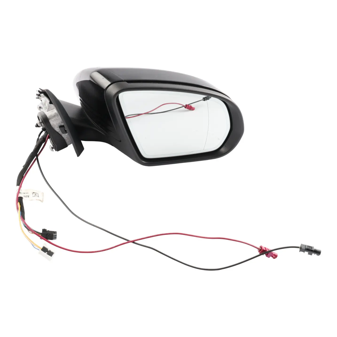 Mercedes W205 Door Outer Wing Mirror Right O/S Obsidian Black Metallic - 197