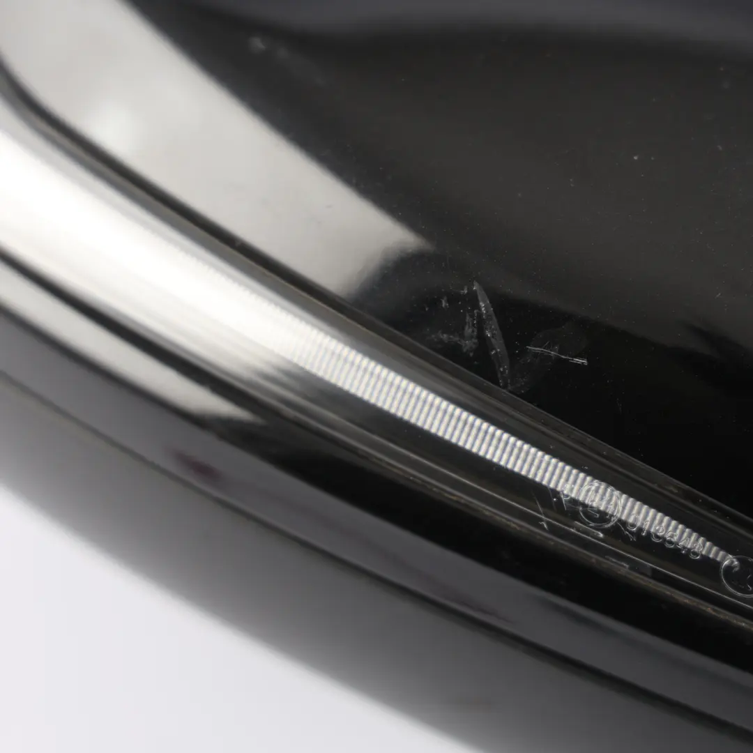 Door Outer Wing Mirror Right O/S Obsidian Black Metallic - 197 to Mercedes W205 with Part number A2058100005 Mercedes W205 Door Outer Wing Mirror Right O/S Obsidian Black Metallic - 197 - SKU RHD-A2058100005-OB - Part number A2058100005