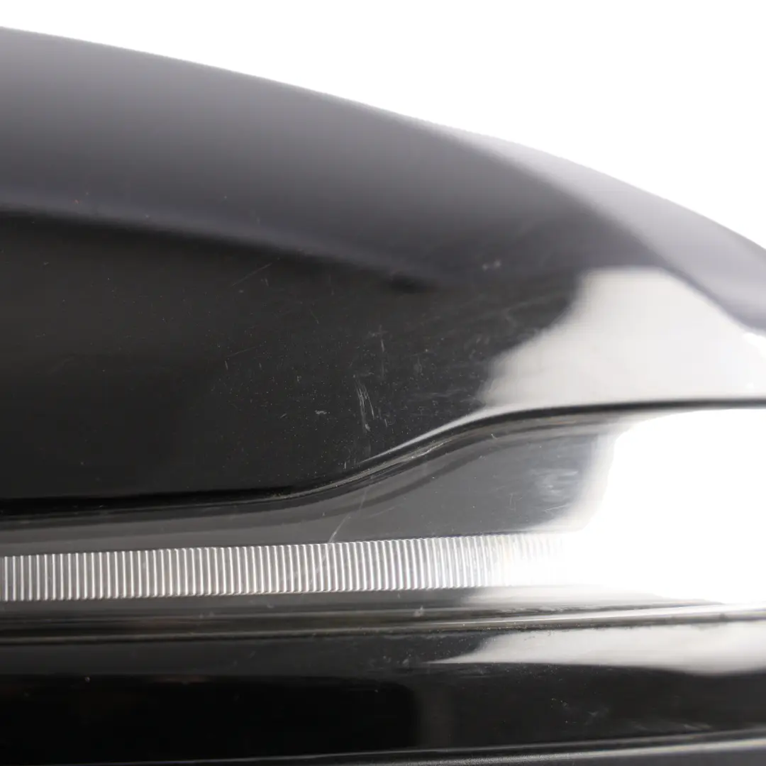 Mercedes W205 Wing Mirror Door Left N/S Outside Obsidian Black 197 - SKU RHD-A2058101505-OB - Part number A2058101505
