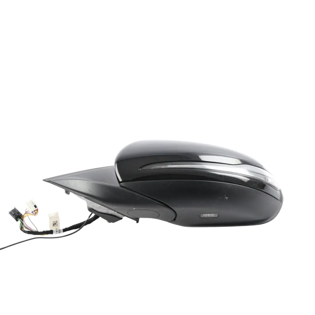 Wing Mirror Door Left N/S Outside Obsidian Black 197 to Mercedes W205 with Part number A2058101505 Mercedes W205 Wing Mirror Door Left N/S Outside Obsidian Black 197 - SKU RHD-A2058101505-OB - Part number A2058101505