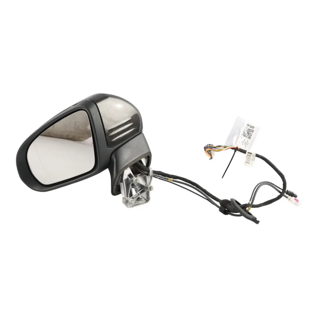 Mercedes C205 Side View Wing Mirror Camera Left N/S Carbon A2058104705 - SKU RHD-A2058104705-CARB - Part number A2058104705-CARB