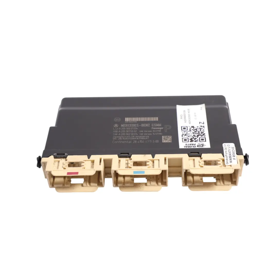 Mercedes W205 Seat Control Module Adjuster Unit ECU Front Left N/S - SKU RHD-A2059000109 - Part number A2059000109